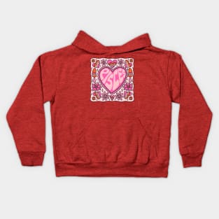 Pisces Heart Kids Hoodie